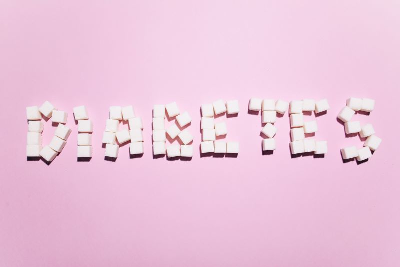 inscription of diabetes in sugar