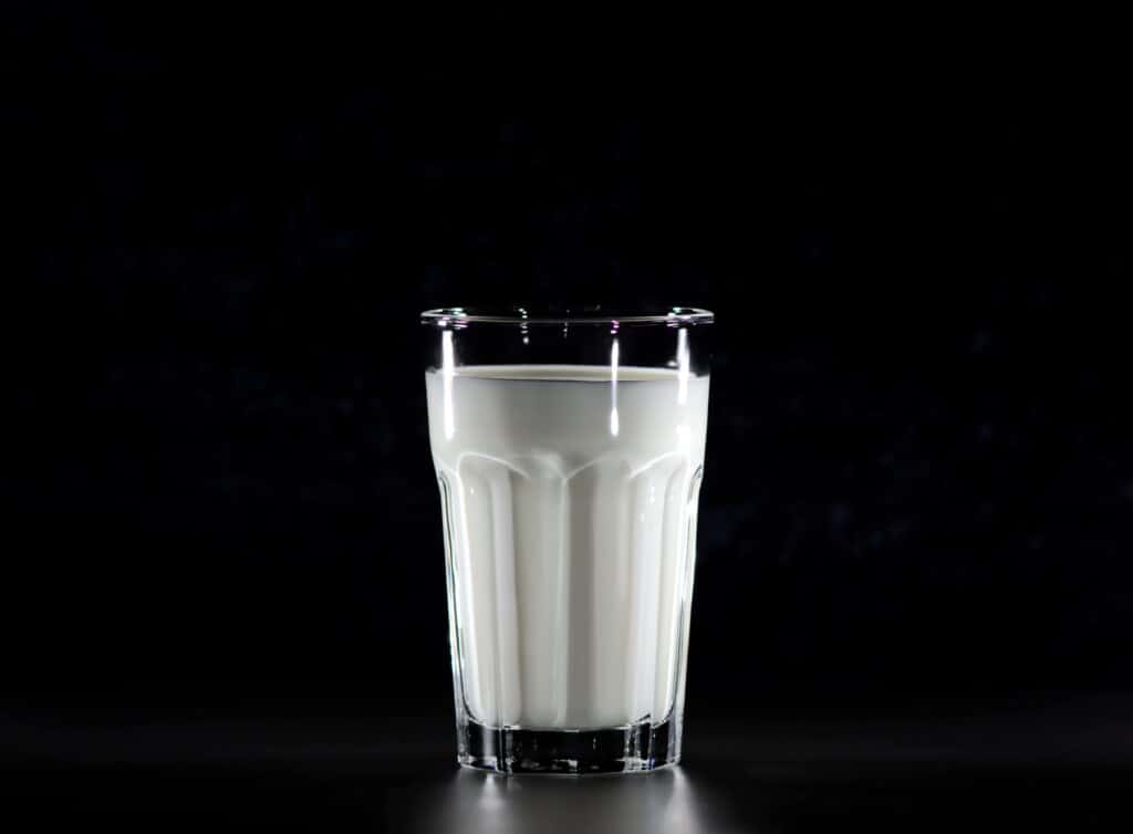 glass of milk: one reason why hamsters cant eat cookies