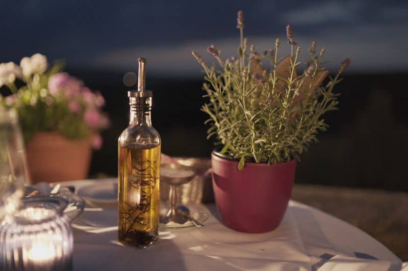 olive oil ready to eliminate dry skin in hedgehogs